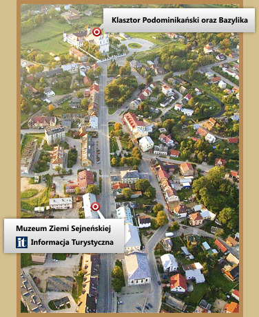 mapa Muzeum Ziemi Sejneńskiej